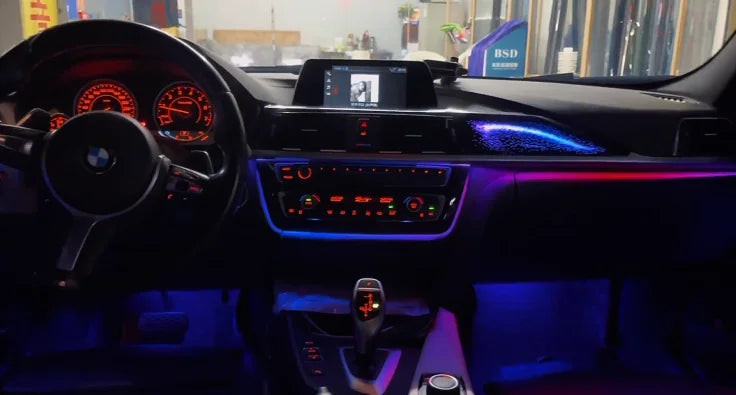 Éclairage LED Ambiance Voiture – Kit Intérieur RGB