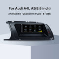 8.8 Inch 8+128GB OEM Touchscreen Carplay Android Auto Interface For Audi A4L A5 S4 S5 RS4 RS5 Q5 2009-2018 Car Radio Stereo GPS Multimedia Navigation