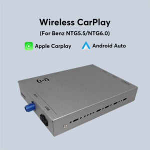 Wireless CarPlay Android Auto MMI Interface Adapter Prime Retrofit For Mercedes Benz NTG 5.5/6.0 Touchscreen Navigation Upgrade Airplay Box