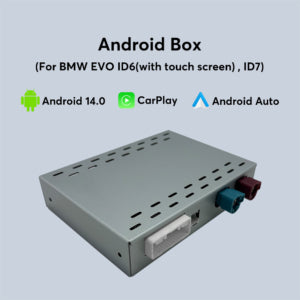 Android 14 auto wireless carplay decoder box For BMW EVO ID6 (touch screen), ID7 (2019-2023)