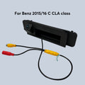 AHD format camera for 15/16 Mercedes-Benz C-Class/Mercedes-Benz CLA, compatible with CVBS