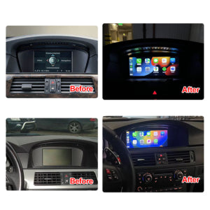 8.8″ Wireless CarPlay Android Auto GPS Navigation Head Unit for BMW Series3 5 E60 E61 E63 E64 M6 E90 E91 E92 E93 M3