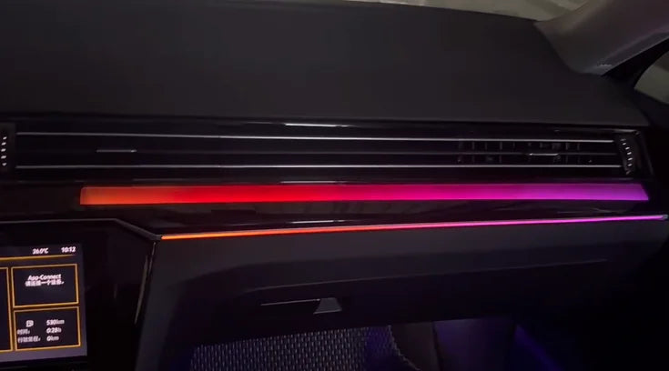 New Auto Interior Suitable for Volkswagen Magotan (B8) Short Wheelbase Ambient Light Dynamic Light and Shadow 29 Lights