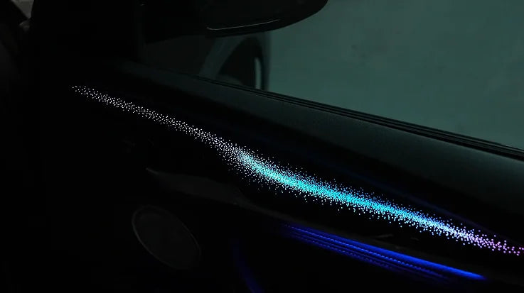 High Quality Car Decorative Light Screen Control Suitable for BMW 14-18 X5 (F15) Ambient Light Galaxy Model Colorful 18 Lights