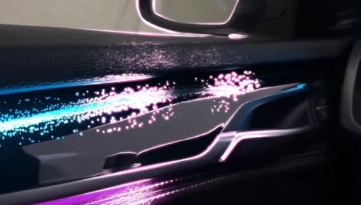 High Quality Car Decorative Light Screen Control Suitable for BMW  X5 (F15) Ambient Light  Piano Black Starry Sky Model