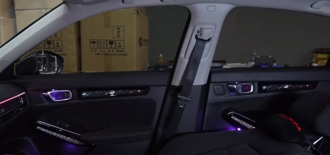 Upgrade Ambient Light Suitable for Honda Civic 11th Gen 2022-2025 RHD Right Hand Drive Colorful Star Decoration Starry Sky Style