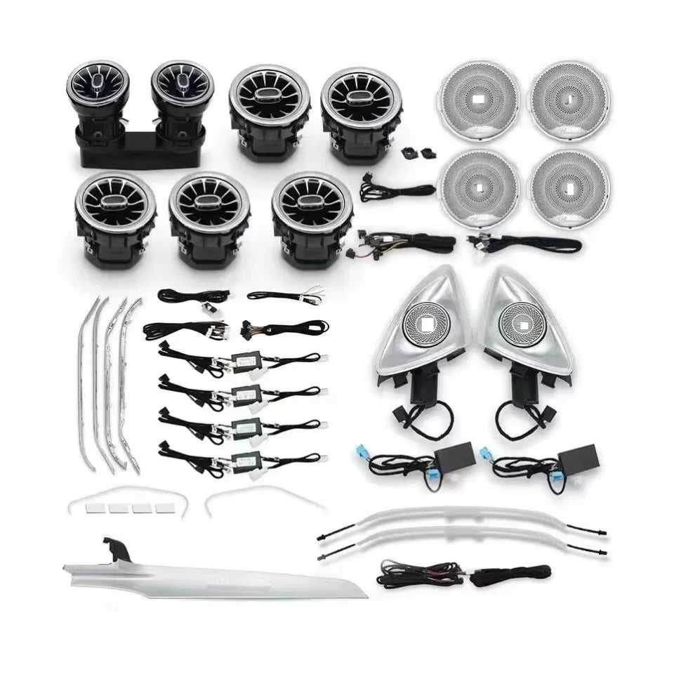 Symphony LED GLC X253 Car Interior Ambient Light for Mercedes Benz C Class W205 Atmosphere Strip Upgrade C-Class GLC W205 X253