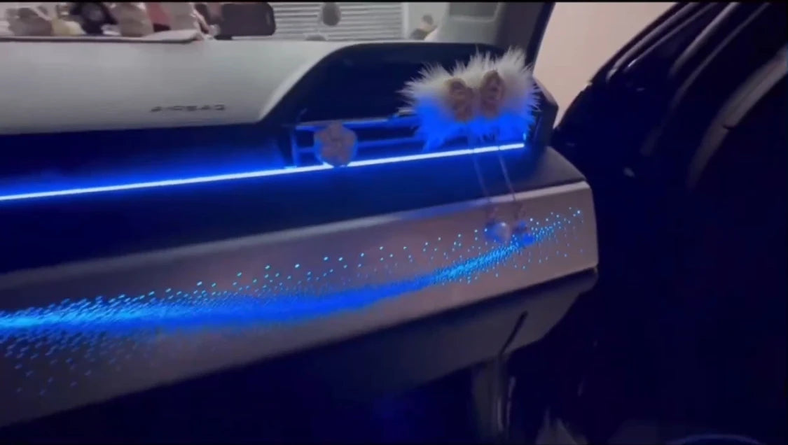 Factory Price Symphony Ambient Light Car Interior Atmosphere Lamp  Dynamic Multiple Colors Style Suitable for Audi Q3 2019-2024