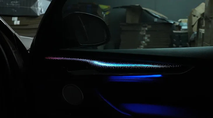 High Quality Car Interior Decorative Lights Suitable for BMW 14-18 X5 (F15) Ambient Light Galaxy Model Colorful 18 Lights