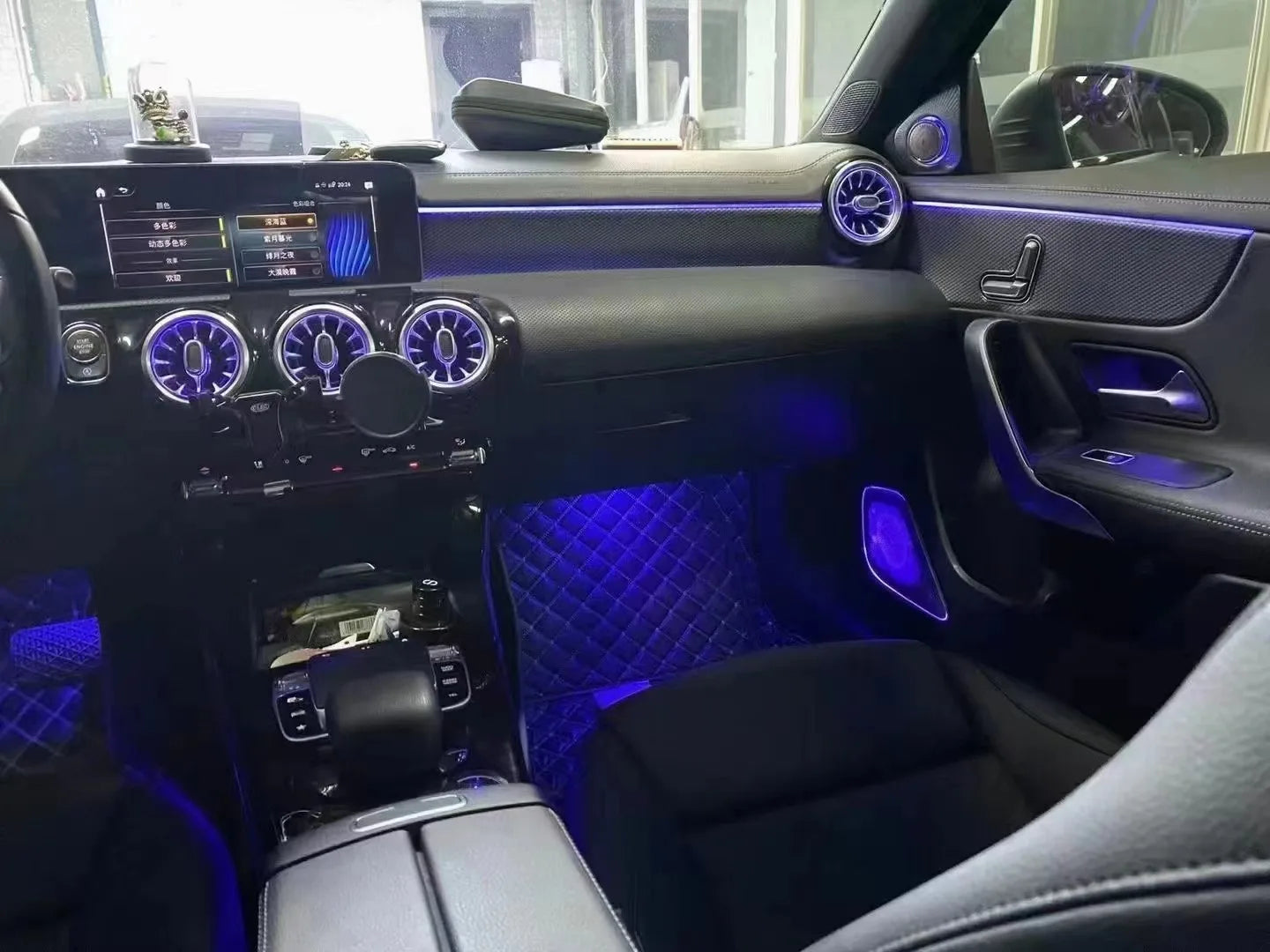 Suitable for Mercedes Benz W177 W118 New A-grade CLA Ambient Light Car Ns Ambient LED Light Car Lighting System