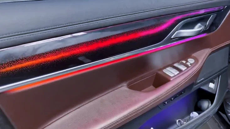 Symphony LED Interior Ambient Lighting  Suitable for BMW 7 Series G12 2015-2022 - Upgraded Trim Accessories Speaker Cover