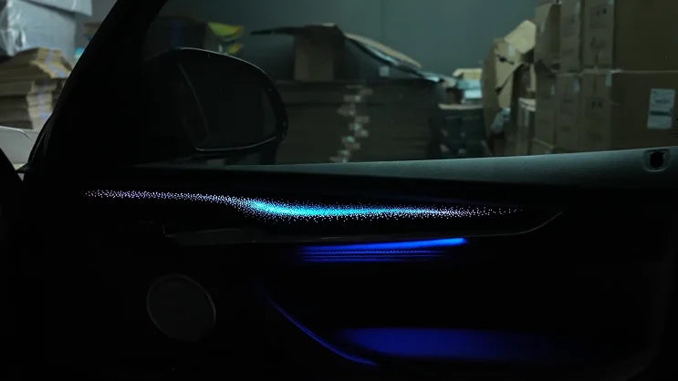 High Quality Car Interior Decorative Lights Suitable for BMW 14-18 X5 (F15) Ambient Light Galaxy Model Colorful 18 Lights