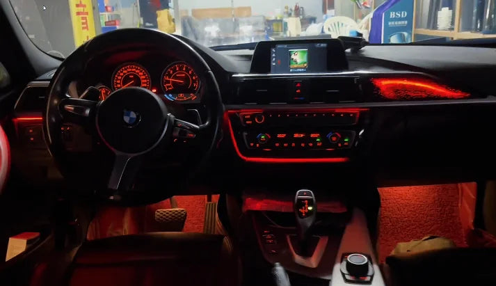 High Quality Hot Selling Symphony Kit Colorful Style Suitable for BMW 3 Series F30 F31 Car Interior Ambient Lighting 2014-2019