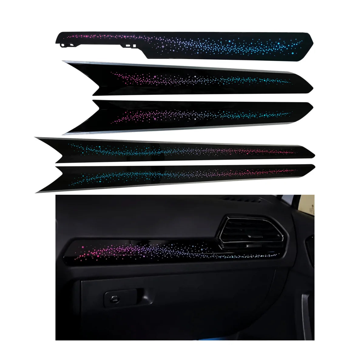 High Quality Ambient Lighting Suitable for Suitable for Volkswagen VW Tiguan 2017 - 2021 Screen Control Upgrade Accessories