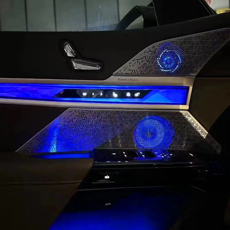 Ambient Lighting Car Upgrade Interior Speaker Cover for BMW 7 Series G70 Illuminated Tweeter Luminous Cover for BMW G70 7 Series