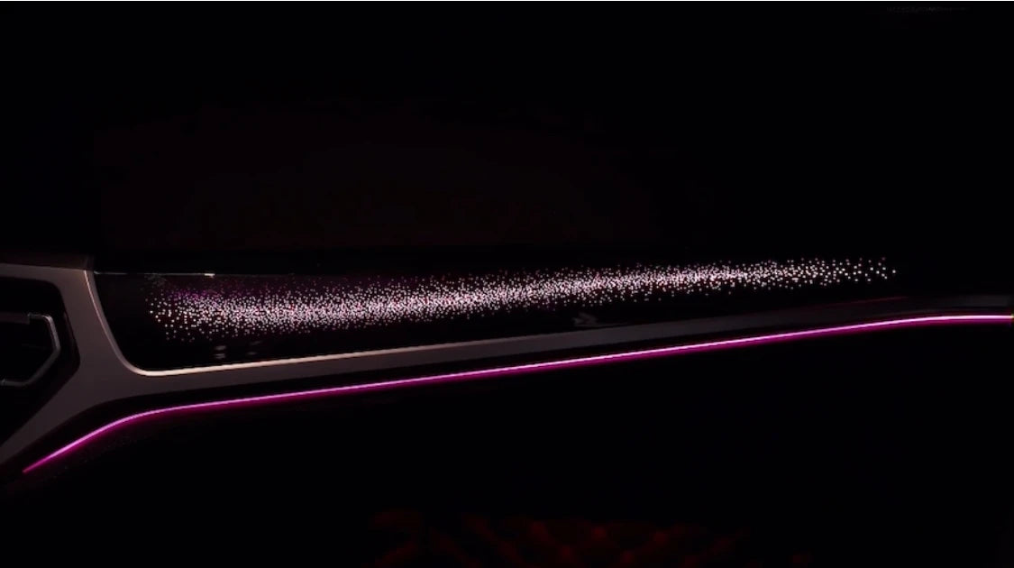 Car Interior Ambient Light Symphony Short Axis Version 64-Color Dynamic LED Light Kit Suitable  for BMW 3 Series 2020-2022 G20