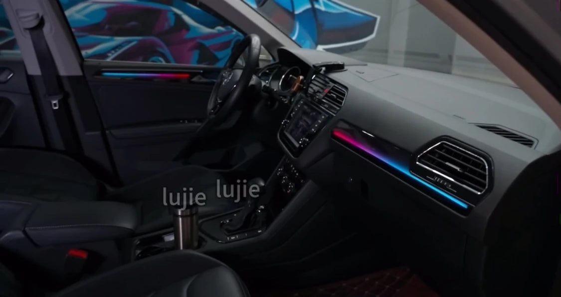 Factory Direct Sales Car Decor Light Ambient Car Accessories  Symphony LED Lamp Suitable  for Volkswagen VW Tiguan 2017 - 2021