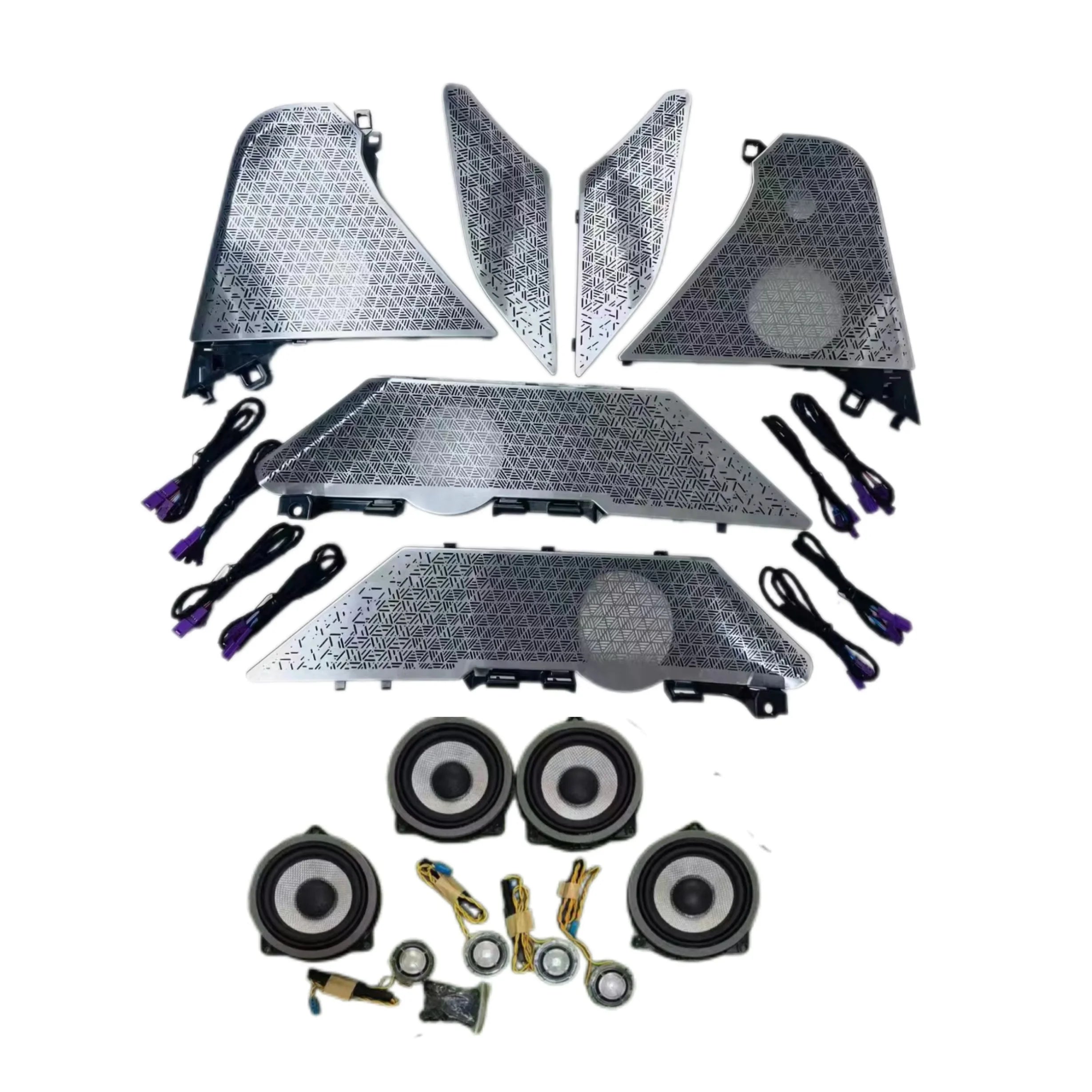 Ambient Lighting Car Upgrade Interior Speaker Cover for BMW 7 Series G70 Illuminated Tweeter Luminous Cover for BMW G70 7 Series