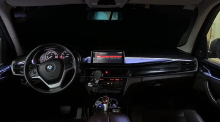 High Quality Car Decorative Light Screen Control Suitable for BMW  X5 (F15) Ambient Light  Piano Black Starry Sky Model