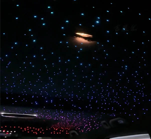 0.5mm Dynamic Symphony Colorful Starlight Headliner Meteor Sunroof Starry Sky Car Original Screen Control for Mercedes-Benz G63