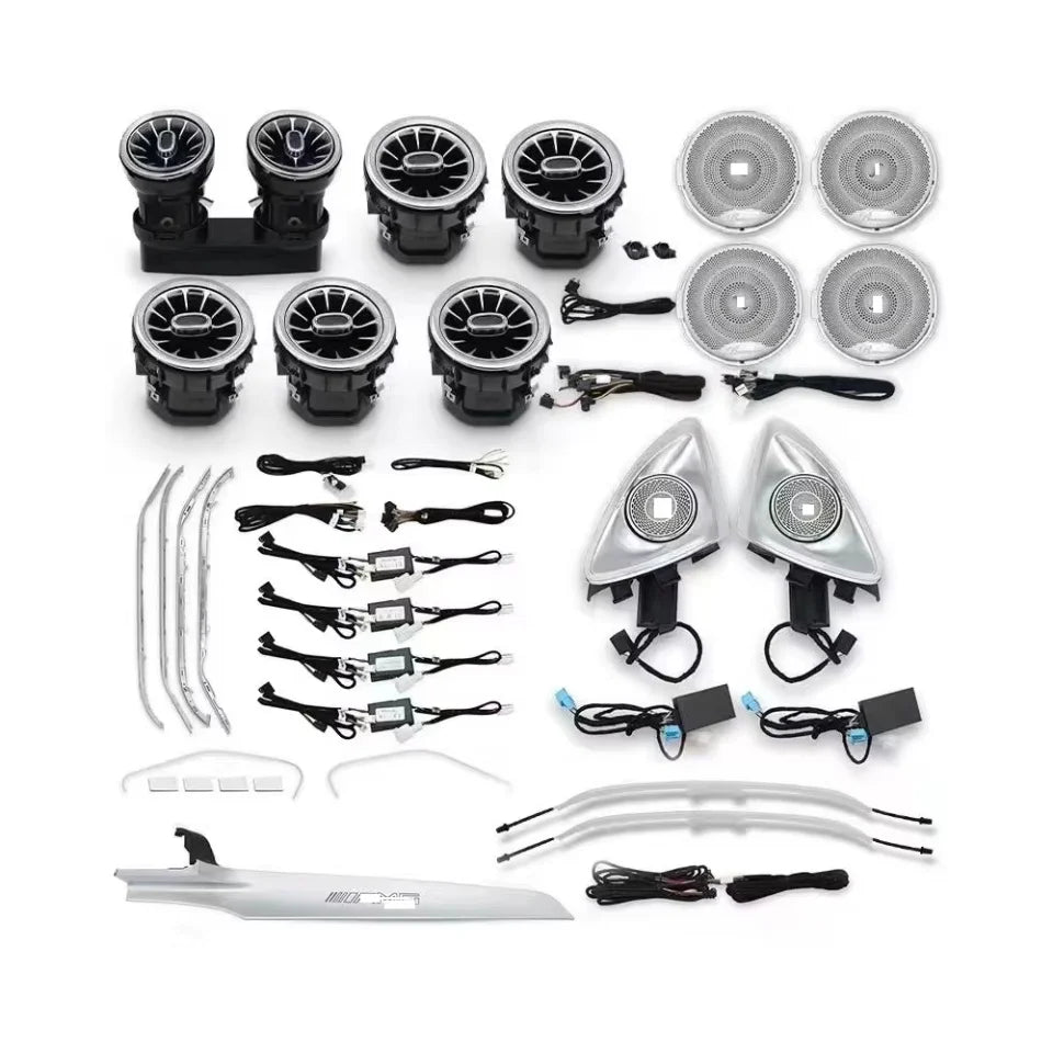 New Top Configuration High Quality Suitable for Mercedes-Benz C-Class (W205) Ambient Interior Light Car Interior Light 31 Lights