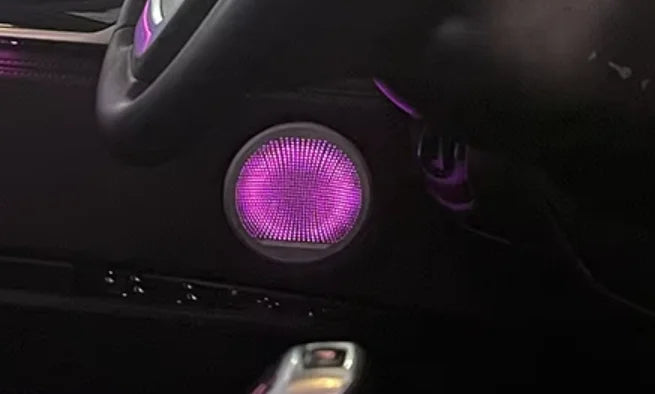 High Quality Auto Interior Symphony Dynamic Ambient for BMW 2015-2019 X6 (F16) Car Decorative Lighting Luminous Eight-piece Set