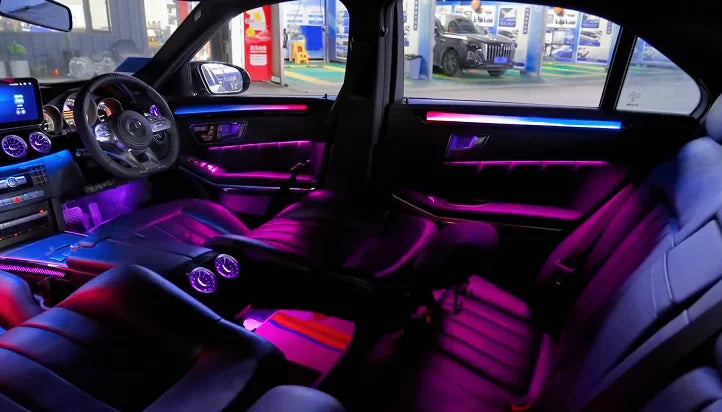 RHD High Quality Symphony Dynamic Shadow Suitable for Mercedes Benz E-Class (W212) Interior Ambient Light Right Hand Driver