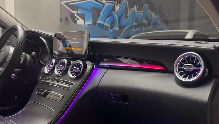 Symphony LED GLC X253 Car Interior Ambient Light for Mercedes Benz C Class W205 Atmosphere Strip Upgrade C-Class GLC W205 X253