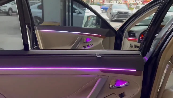 Bargain Price New Fendou 12V Auto Interior Lighting Kit 99% Vehicle Models Compatibility Ambient LED Light Strip Automotive