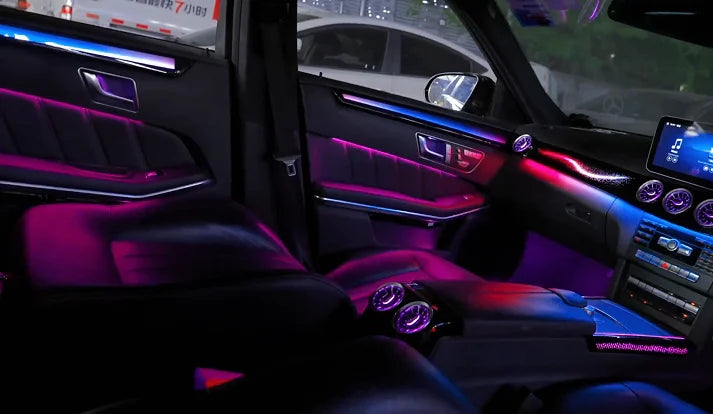 RHD High Quality Symphony Dynamic Shadow Suitable for Mercedes Benz E-Class (W212) Interior Ambient Light Right Hand Driver