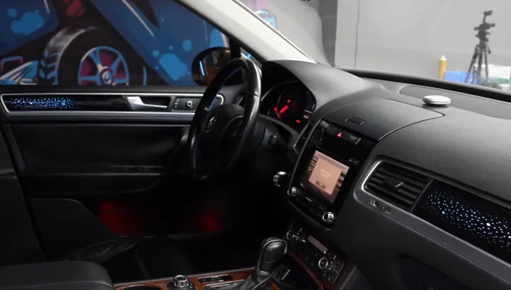 64 Colors Dynamic High Quality Suitable for Volkswagen Touareg 2011-2018  Ambient Light Starry Sky Original Interior Accessories