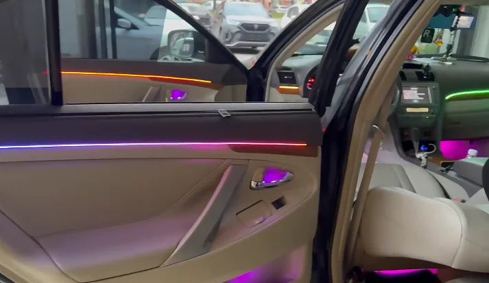 Bargain Price New Fendou 12V Auto Interior Lighting Kit 99% Vehicle Models Compatibility Ambient LED Light Strip Automotive