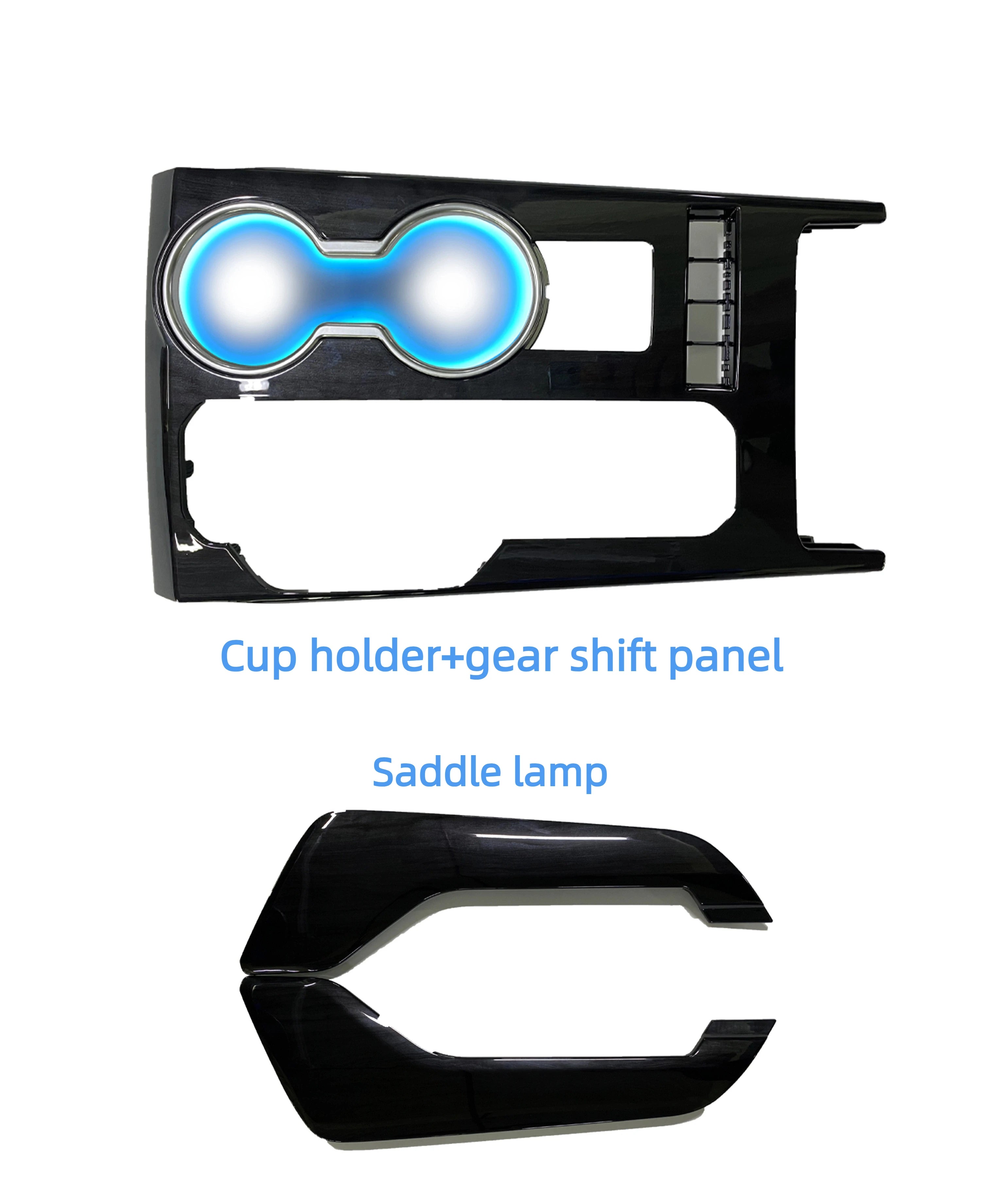 Upgrade Full Set Car Ambient Symphony Light Interior Atmosphere  Panel  for Toyota Highlander 2022-2024 High/Low End Version