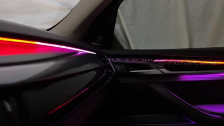 High Quality Suitable for BMW X5 (F15) Car Decorative Ambient Symphony Light 1:1 Factory Mold Auto Interior Lighting