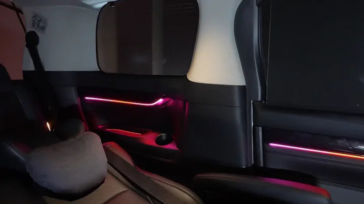 New RHD/LHD Right Hand Driver Car Ambient Symphony Light Interior Suitable for Toyota Alphard/Vellfire Colorful 25 Lights