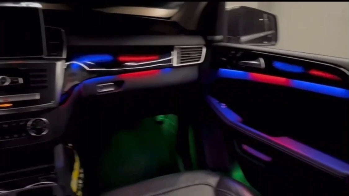 High Quality Car Interior Light Symphony Ambient Light Suitable for Mercedes Benz ML GL GLE GLW166  Atmosphere Trim