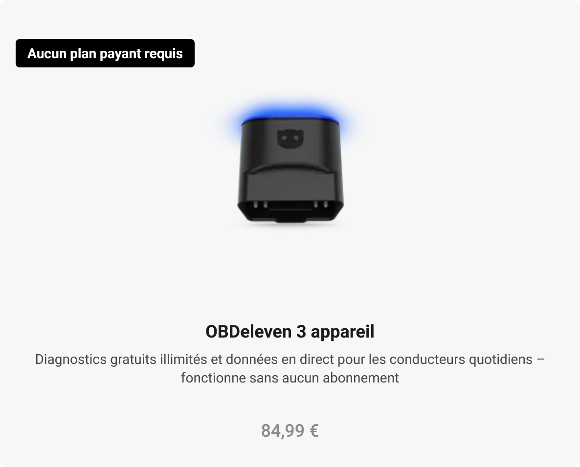 OBDeleven 3 appareil – outil de diagnostic OBD2