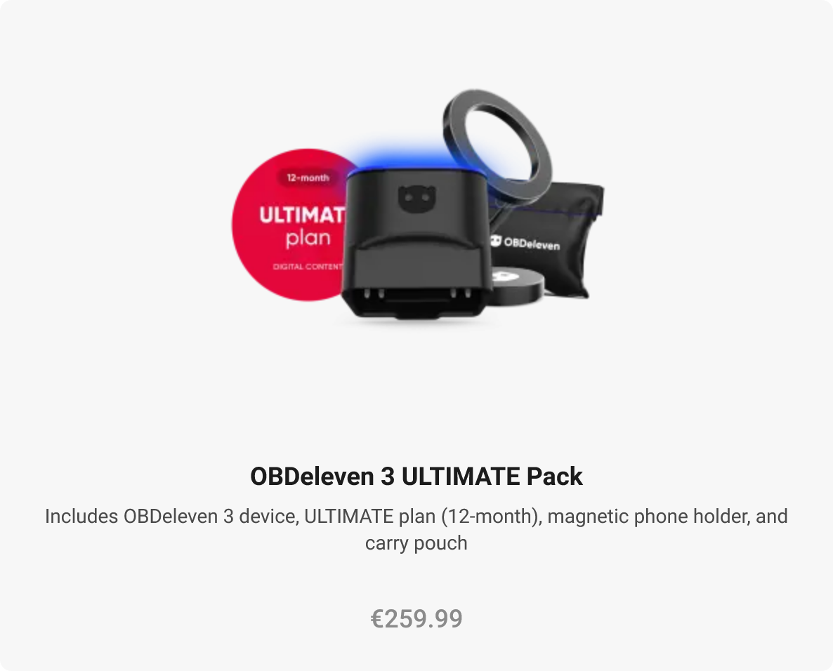 OBDeleven 3 ULTIMATE Pack – outil de diagnostic OBD2