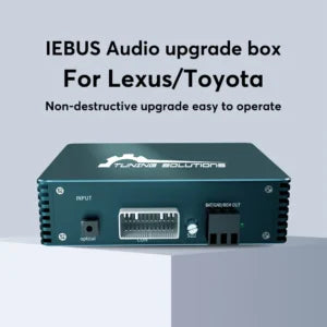 Fibre optic amplifier adaptor Audio  upgrade interface IEBUS for LEXUS car stereo sound tuning oem upgrade