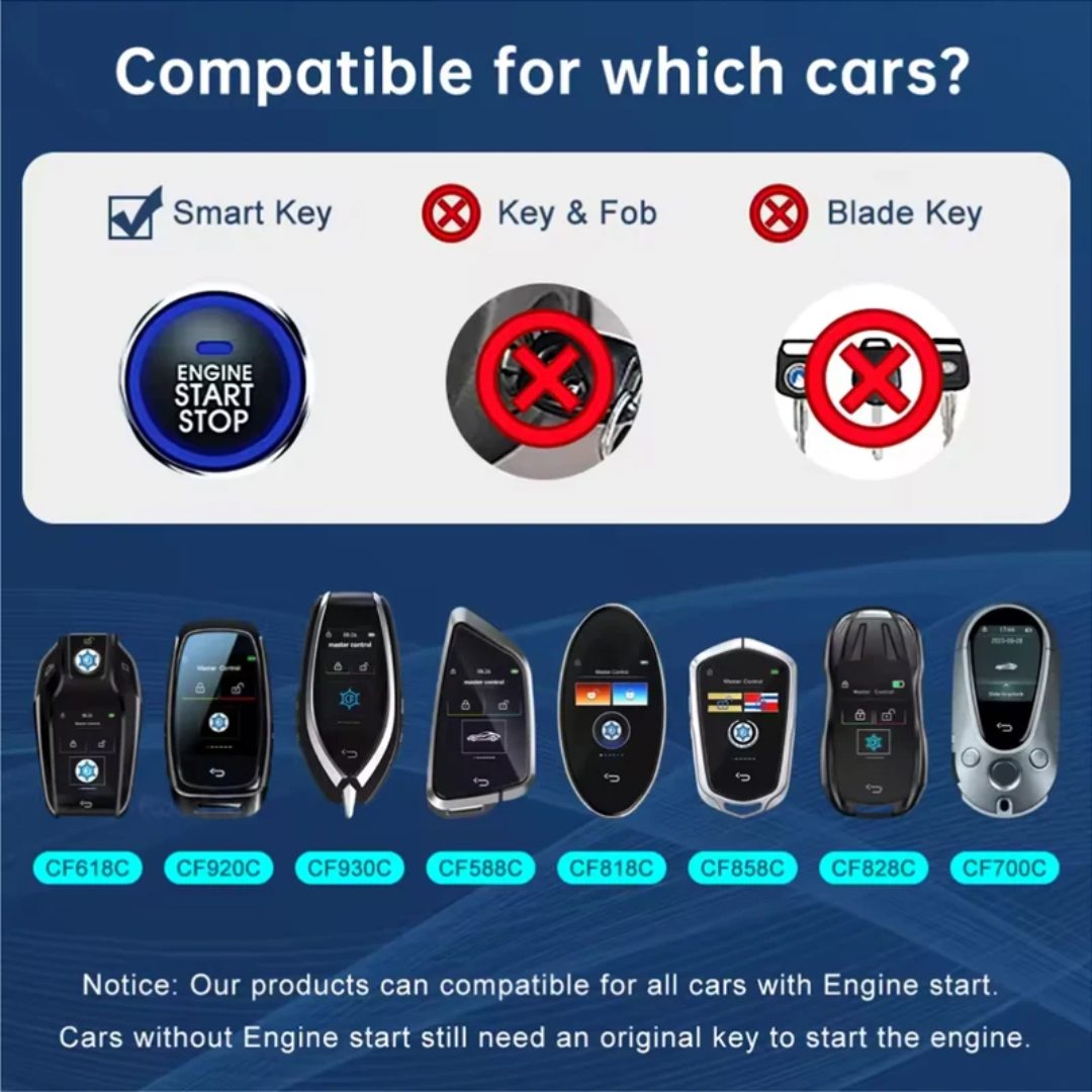 Clé intelligente universelle avec écran LCD – Programmation rapide via OBD