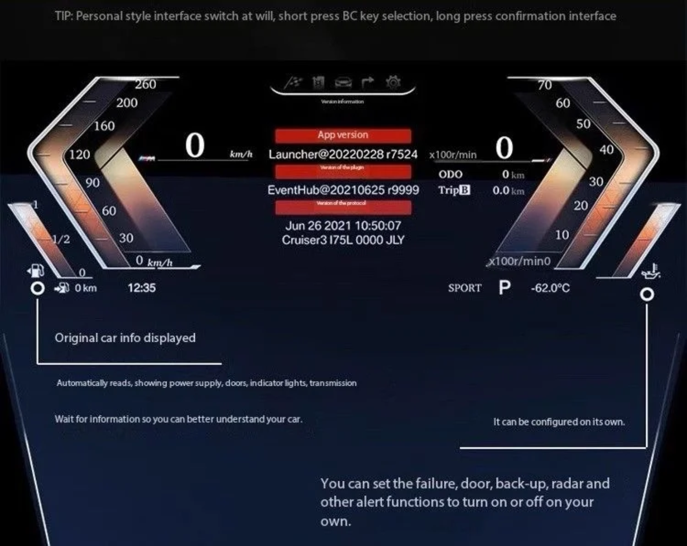 Compteur Digital BMW 12.3” | Cluster Numérique OEM Plug & Play